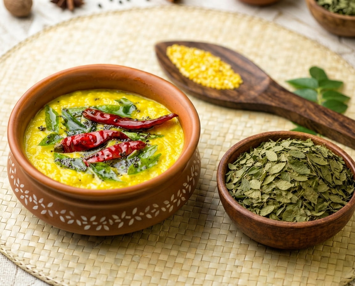 Sri Lankan curry meal