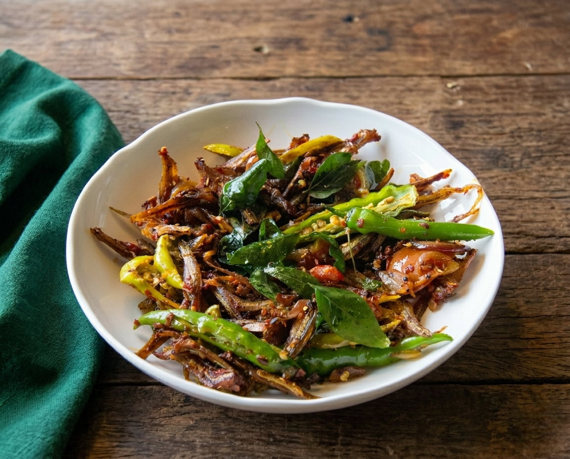 Sri Lankan rice and curry