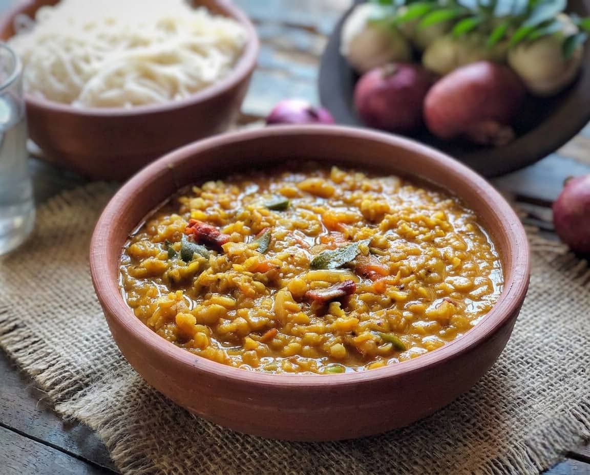 Sri Lankan style curry bowl