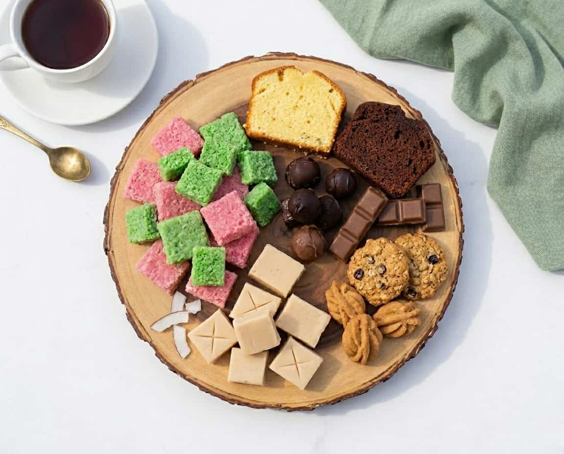 Assorted sweets and confectionery