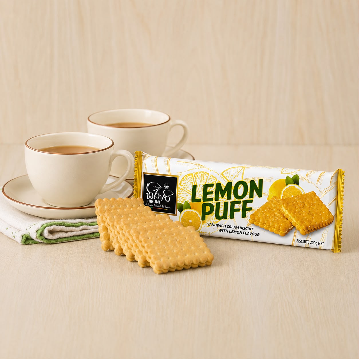 Tea time sandwich biscuits