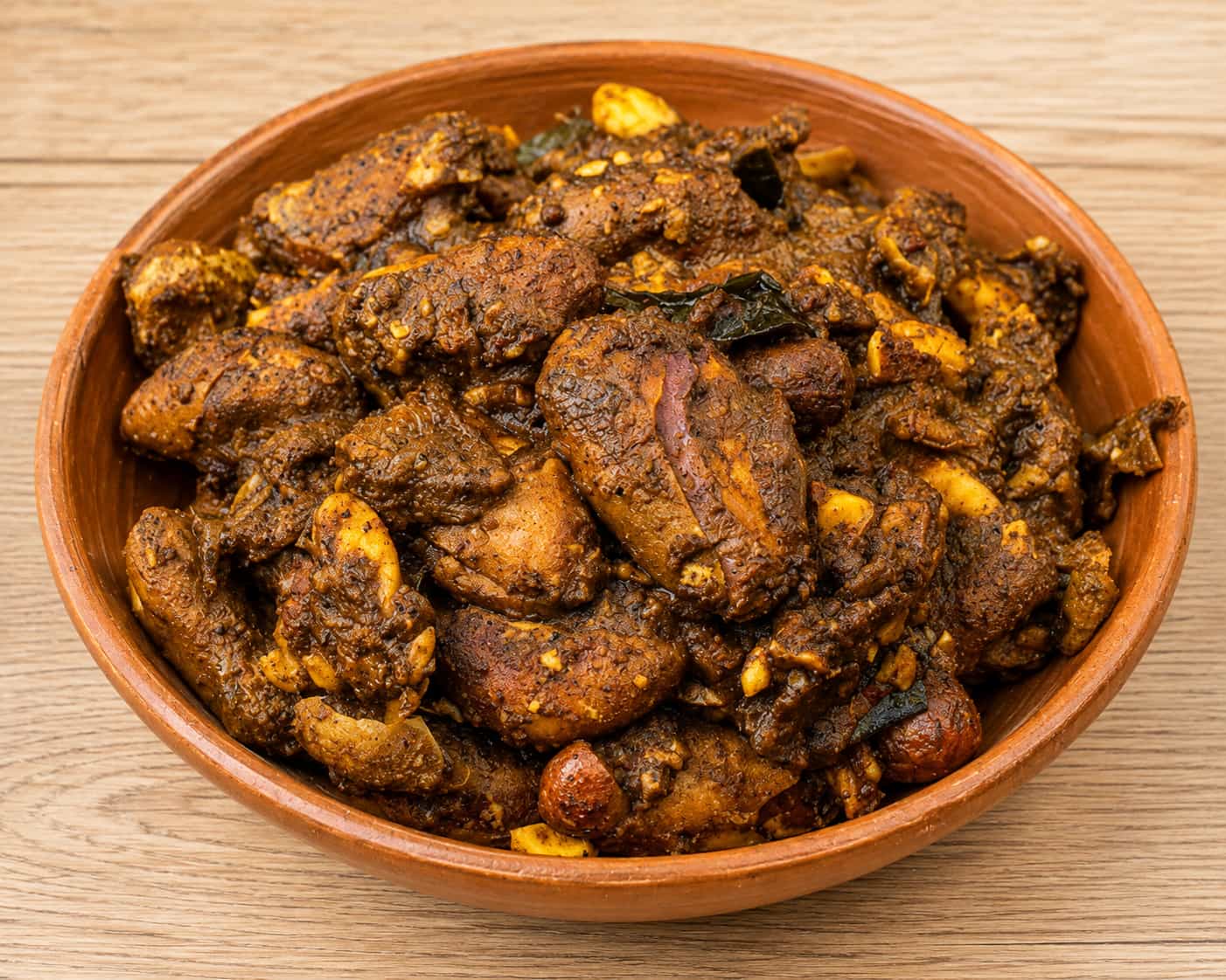 Authentic Sri Lankan curry dish