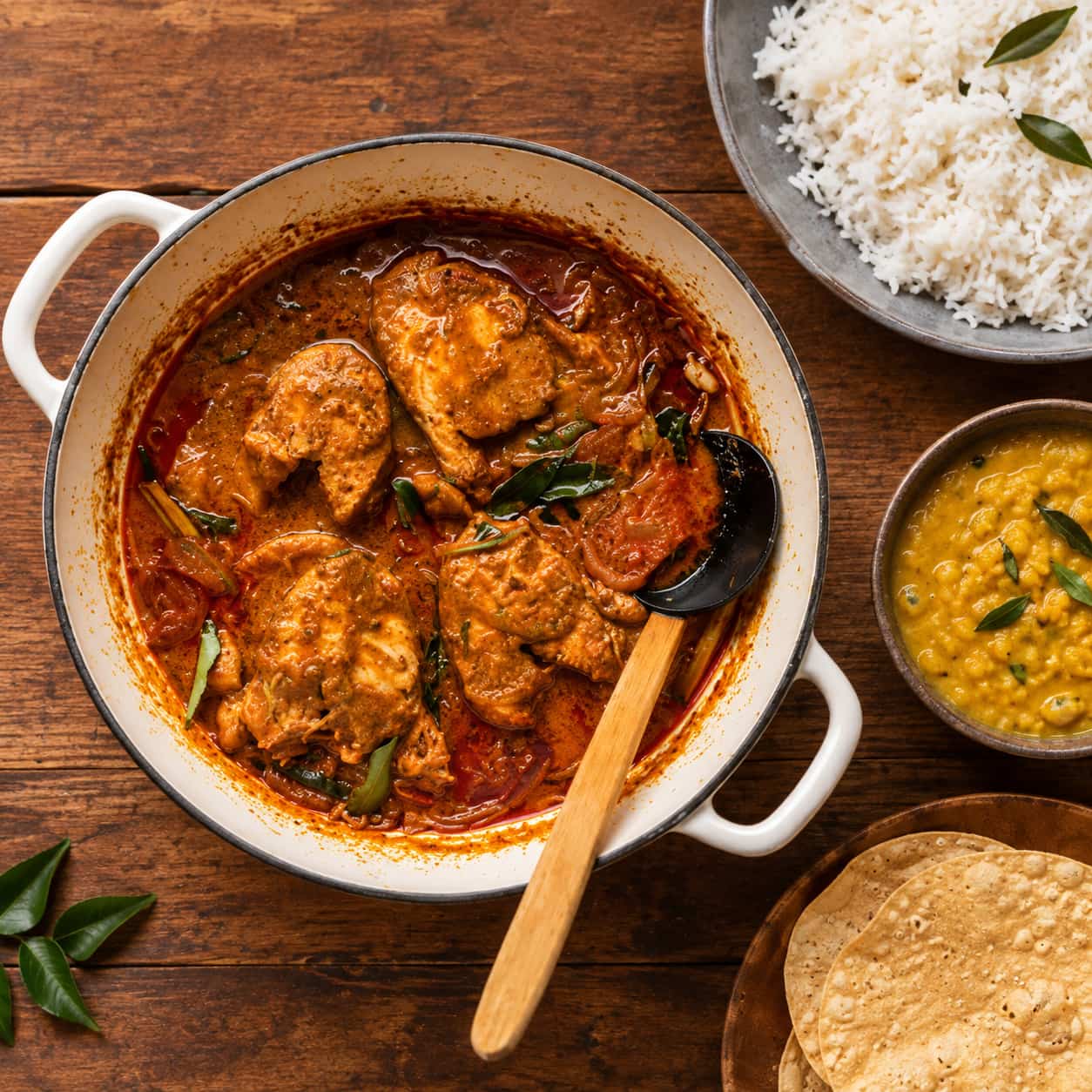 Wijaya Roasted Curry Powder dish and culinary serving