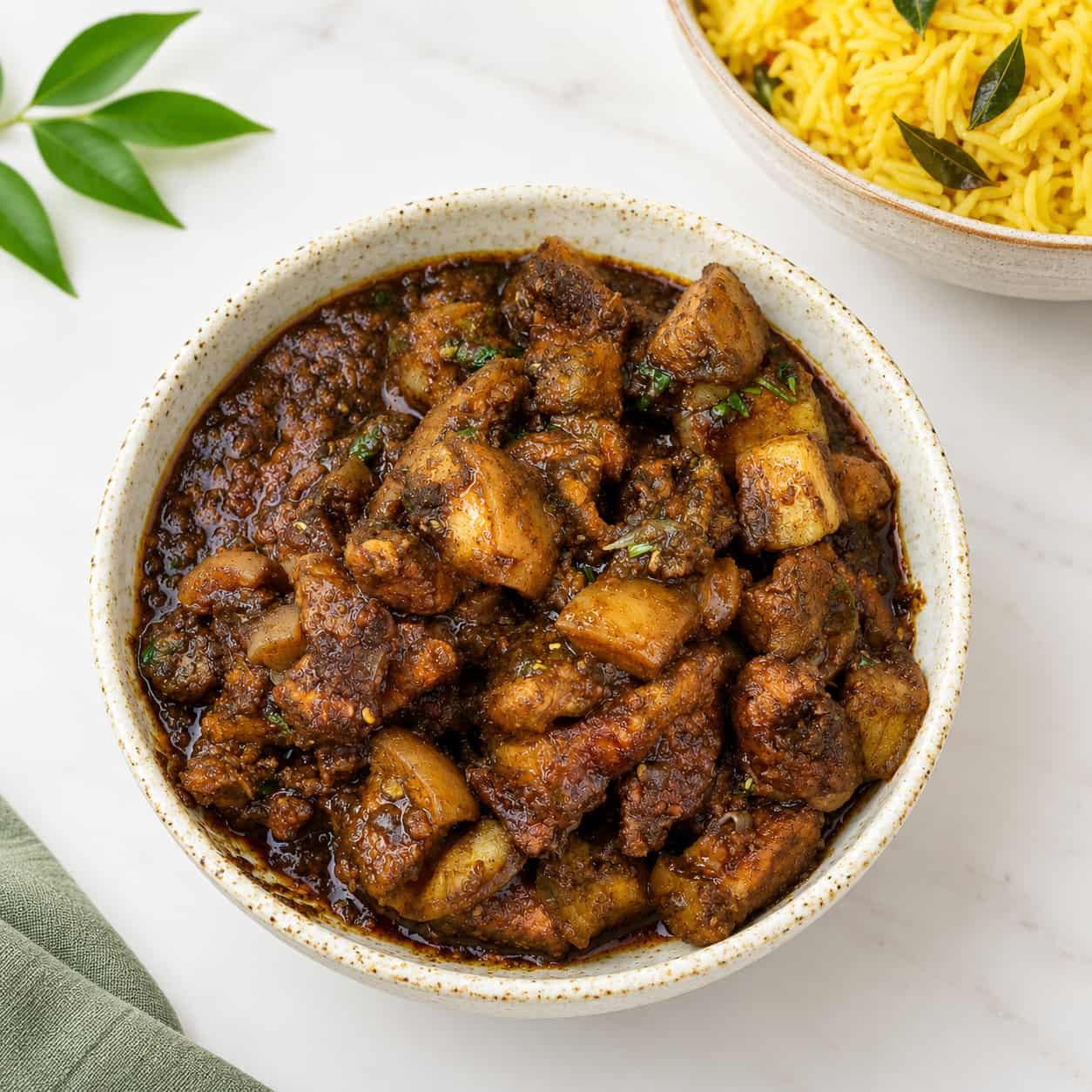 Wijaya Meat Curry Powder dish and culinary serving