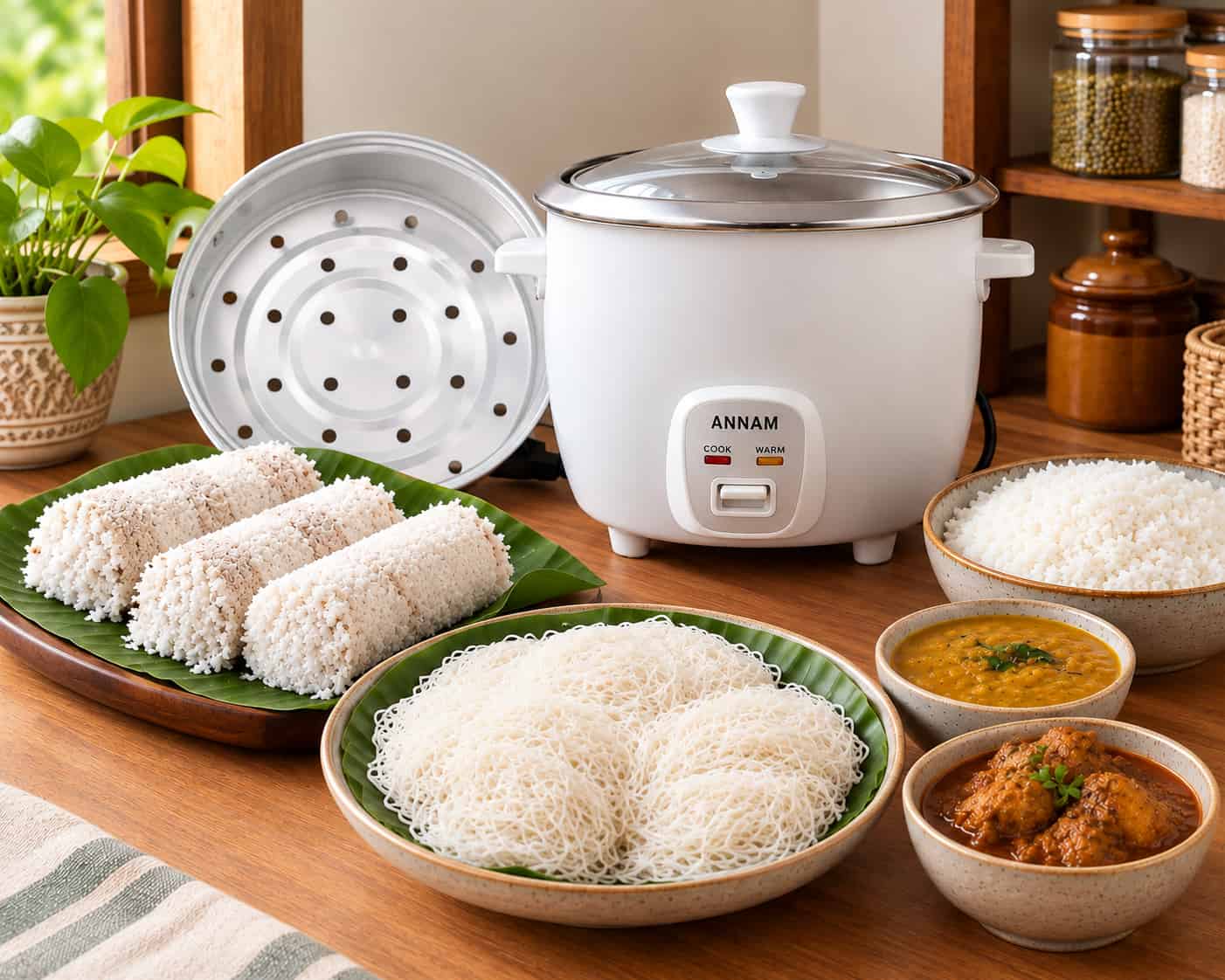 Kitchen appliance and cooked rice