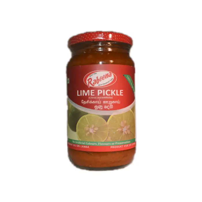 Rabeena Lime Pickle (ලුණු දෙහි) - 375g 