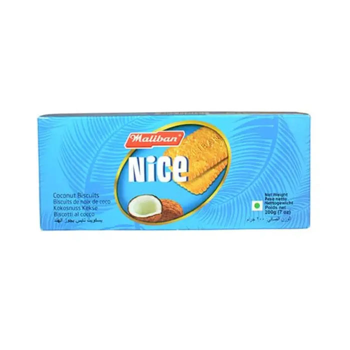 Maliban Nice 200g | Kokosnuss-Zuckerkekse 