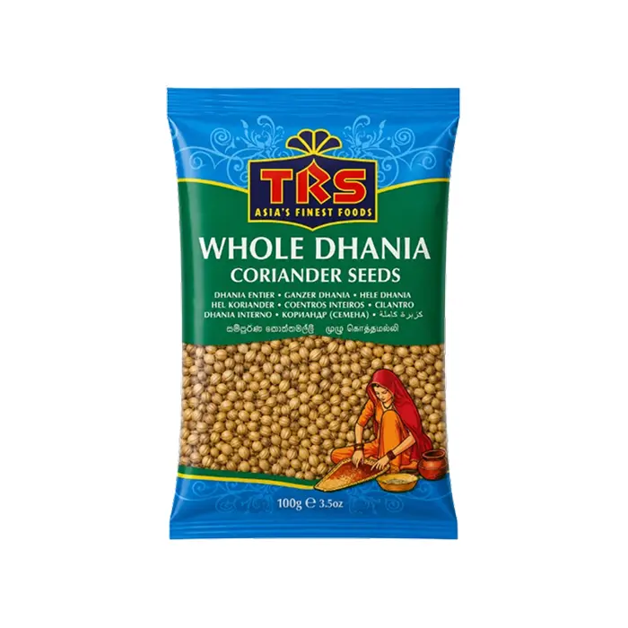 TRS Dhania Whole (Coriander Seeds) 100g | කොත්තමල්ලි