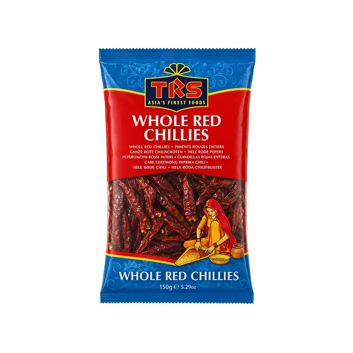 TRS Chilli Whole Red Long 150g | දිගු වියලි මිරිස්