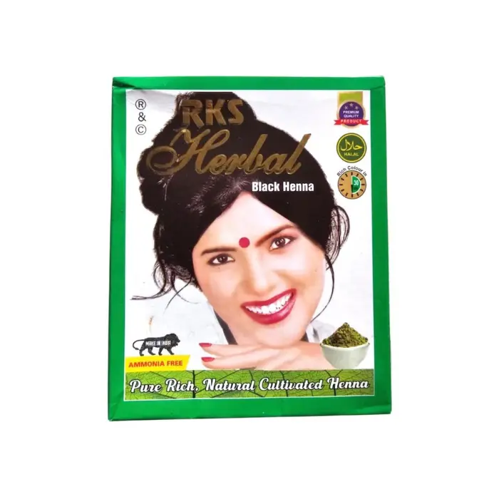 RKS Black Henna Hair Colour | කළු හෙනා