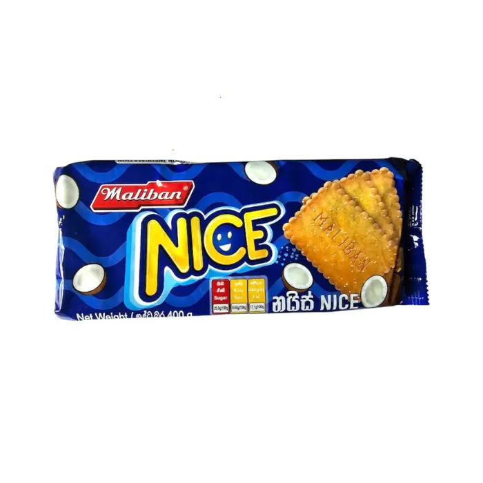 Maliban Nice 400g | Kokosnuss-Zuckerkekse 