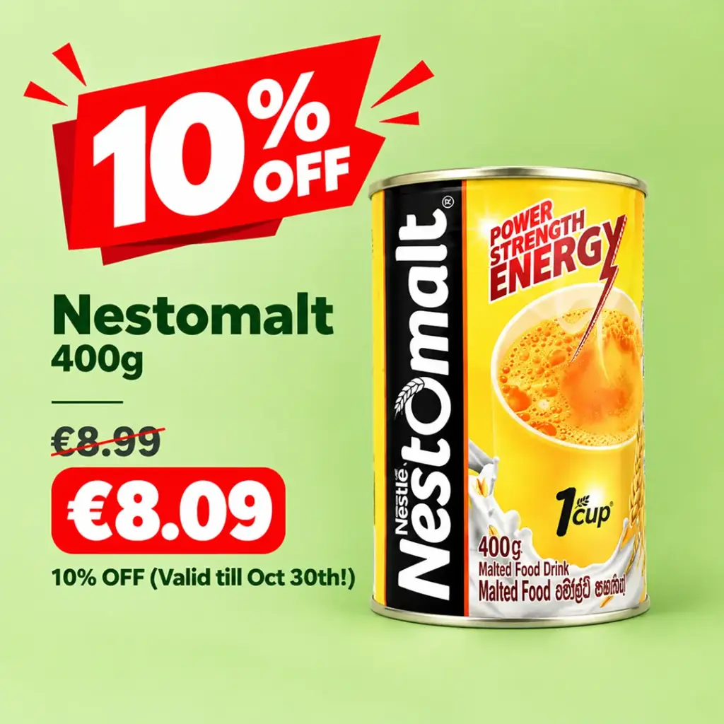 Nestomalt 400g | නෙස්ටොමෝල්ට් | 10% OFF (Valid till Oct 30th!)
