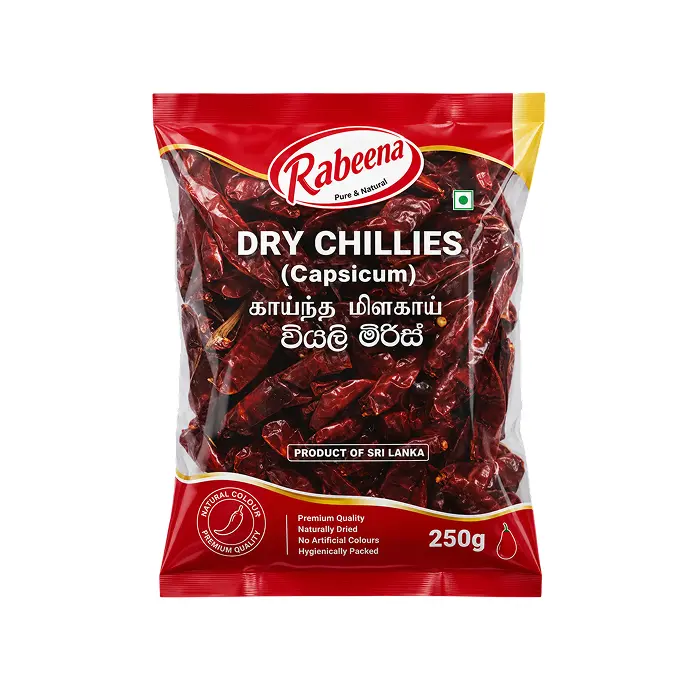 Rabeena Dried Chilli 100g | වියලි මිරිස්