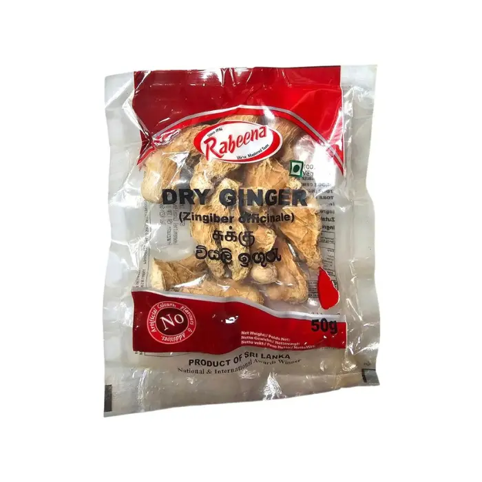 Rabeena Dried Ginger 50g | වේළුණු ඉඟුරු
