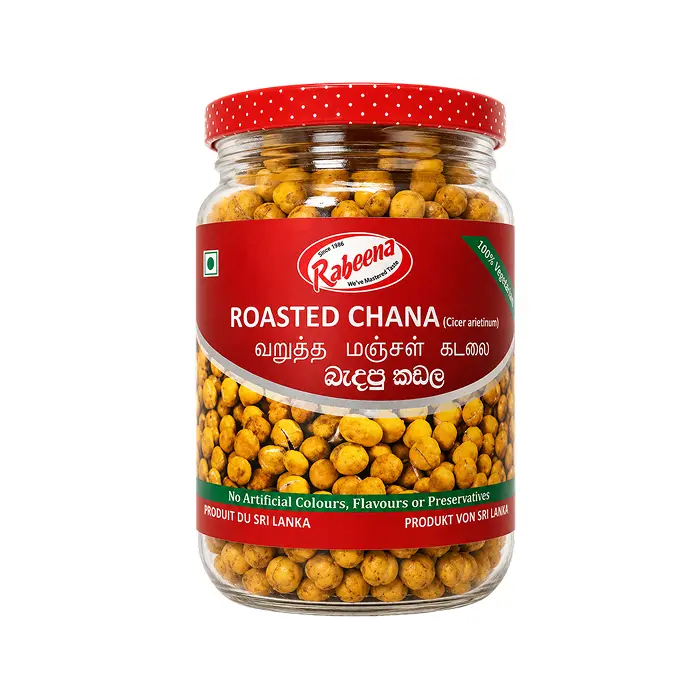 Rabeena Roasted Chana 200g | Geröstete Kichererbsen 