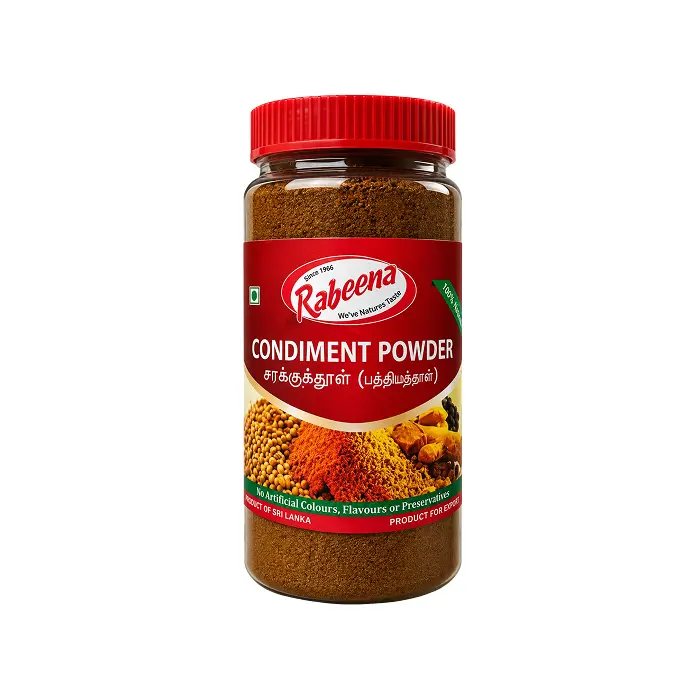 Rabeena Condiment Powder 250g | අමු තුනපහ කුඩු