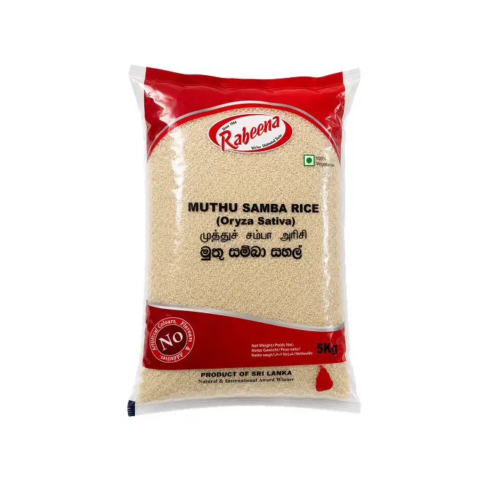 Rabeena Muthu Samba 5kg | Perlsamba Reis