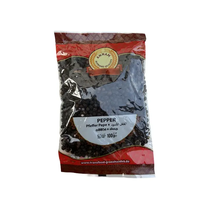 Annam Black Pepper Whole 100g
