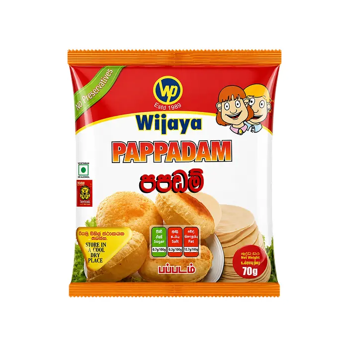 Wijaya Papadam 70g | පපඩම්