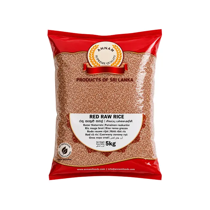 Annam Red Raw Rice 5kg | Roter Kekulu Reis