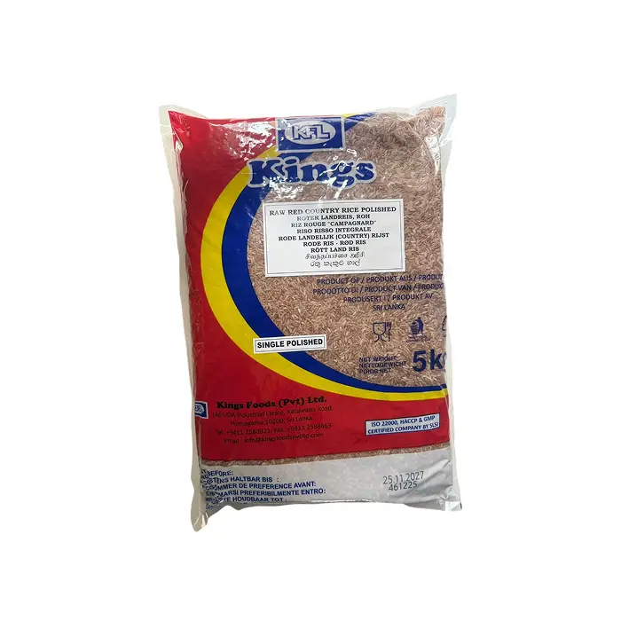 Kings Red Raw Rice 5kg | Roter Kekulu Reis