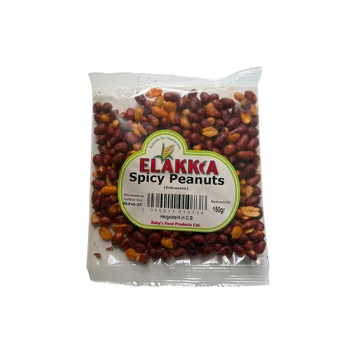 Elakkia Peanuts Spicy 150g | Scharfe Erdnüsse 