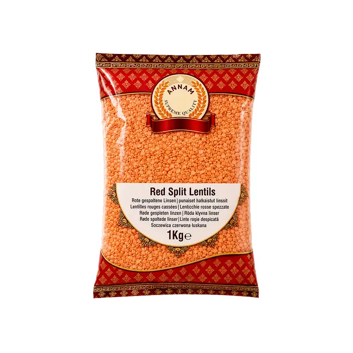 Annam Red Splits Lentils 1kg | පරිප්පු