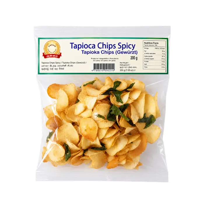 Annam Tapioca Chips Spicy 200g | Scharfe Maniok Chips 