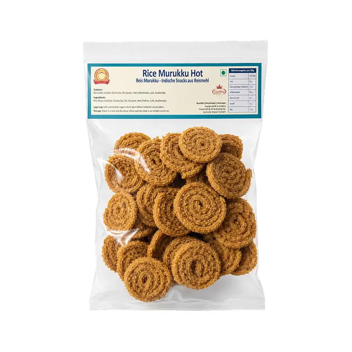 Annam Rice Murukku Hot 200g | Scharfer Reis-Murukku 