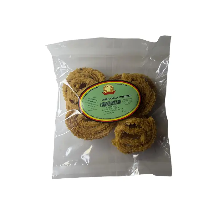 Annam Green Chilli Murukku 175g | Würzig-scharfer Murukku