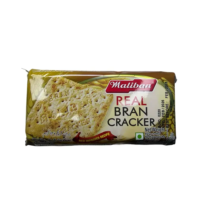Maliban Real Bran Crackers 140g | Ballaststoffreiche Cracker