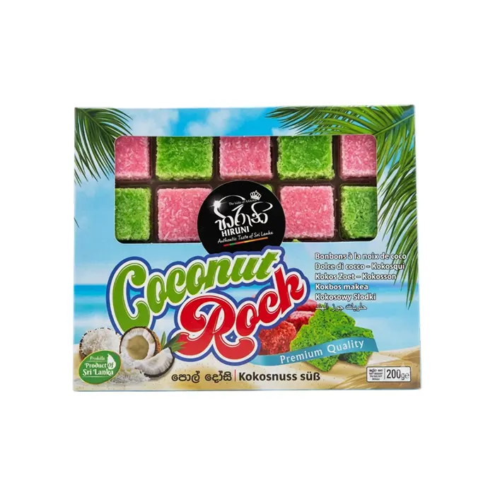 Hiruni Coconut Rock 200g | Kokos-Rock-Süßigkeit 