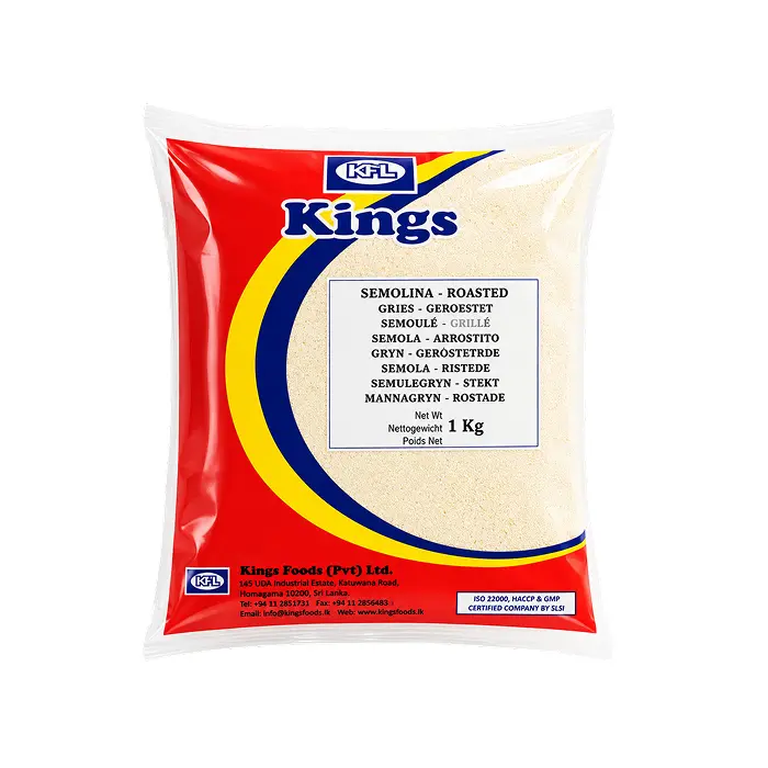 Kings Semolina (Roasted) 1kg | බැදපු රුලං