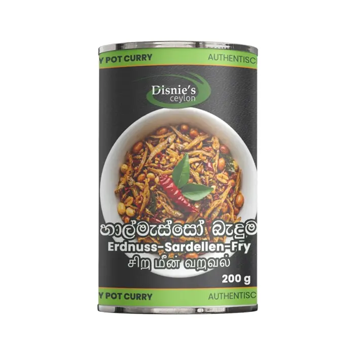 Sprats Fry with Peanuts 200g | හාල්මැස්සෝ බැදුම