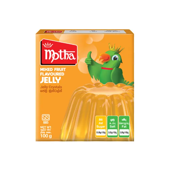 Motha Jelly Mixed Fruit 100g | මෝතා ජෙලි මිශ්‍ර පළතුරු