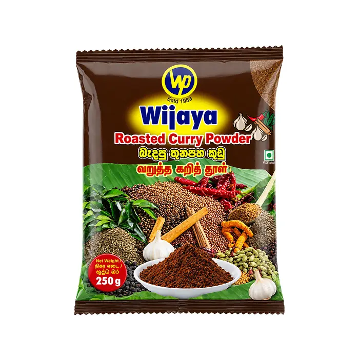 Wijaya Roasted Curry Powder 250g | බැඳි තුනපහ කුඩු