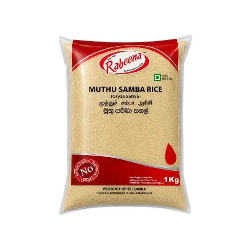 Muthu Samba Rice Rabeena - 1kg
