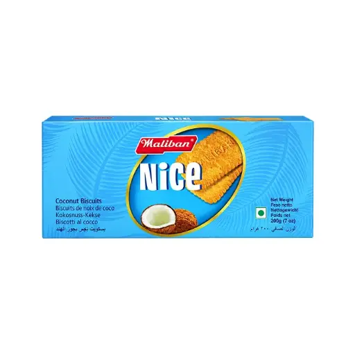 Maliban Nice 200g | Kokosnuss-Zuckerkekse 