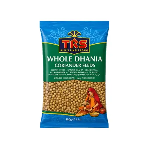 TRS Dhania Whole (Coriander Seeds) 100g | කොත්තමල්ලි