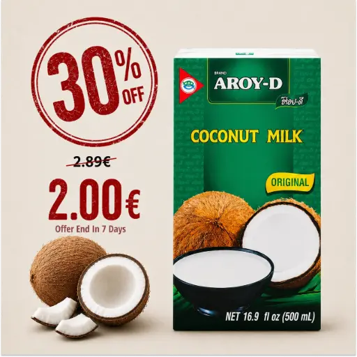 Aroy-D Coconut Milk 500ml | පොල් කිරි – 30% OFF