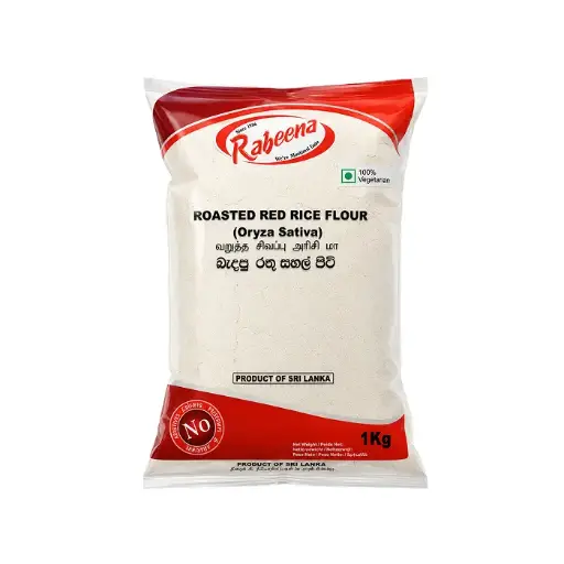 Rabeena Roasted Red Rice Flour 1kg | Geröstetes Rotes Reismehl