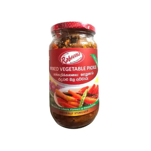 Rabeena Mixed Vegetable Pickle 350g | මිශ්‍ර එළවළු අච්චාරු