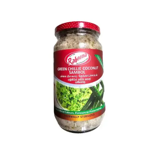 Rabeena Green Coco Sambol - 325g