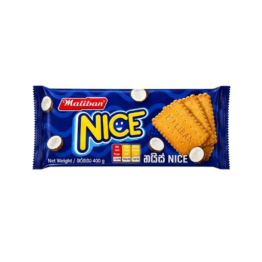 Maliban Nice 400g | Kokosnuss-Zuckerkekse 