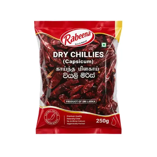 Rabeena Dried Chilli 100g | වියලි මිරිස්
