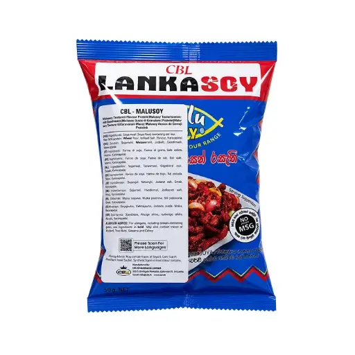 Lankasoy Malusoy Devilled Prawn 90g | ඉස්සන් රසැති සෝයා මීට්