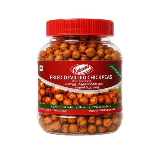 Rabeena Devilled Chickpeas 250g | Scharfe geröstete Kichererbsen