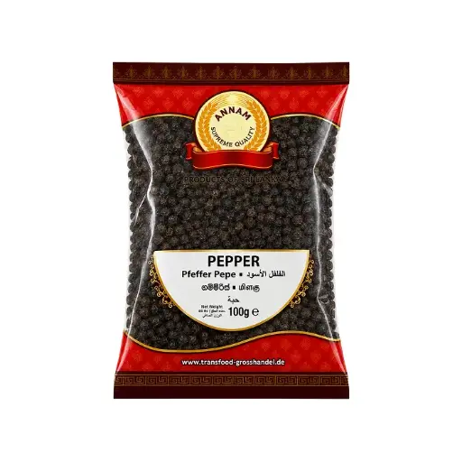 Annam Black Pepper Whole 100g | ගම්මිරිස්