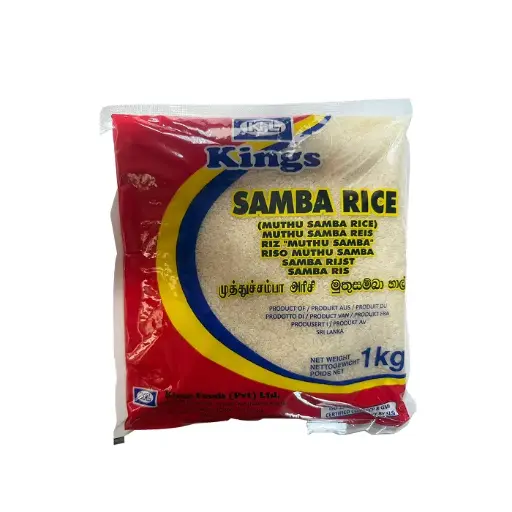 Kings Samba Rice (Muthu Samba) 1kg | Perlsamba Reis