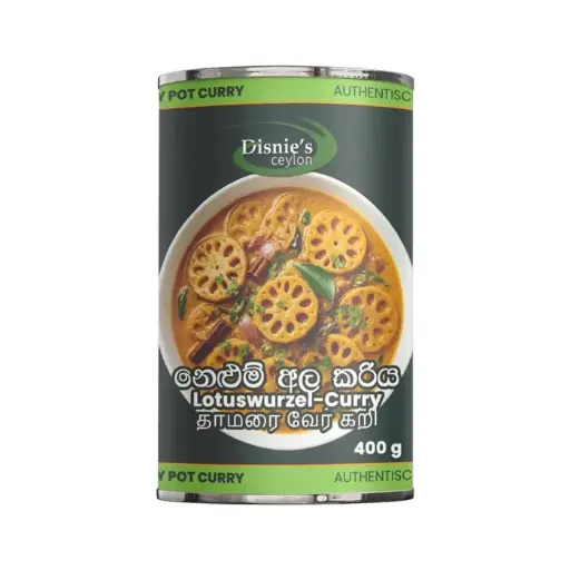 Lotus Root Curry 400g | නෙළුම් අල කරිය